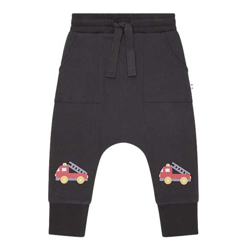 Huxbaby Fire Truck Drop Crotch Pant 6M-2Y image number 0